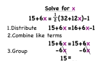 How Do You Solve an Identity Equation?