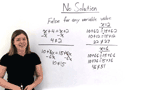 What Does It Mean When An Equation Has No Solution?