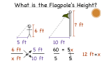 How Do You Solve a Problem Using Indirect Measurement with Shadows?