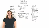 How Do You Use a Compound Sentence to Solve an Absolute Value Equation?