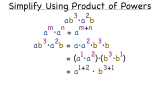 How Do You Find the Product of Powers?