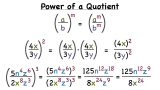 What's the Power of a Quotient Rule?