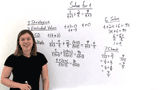 How Do You Solve a Rational Equation With Binomials in the Denominator?