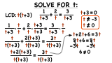 How Do You Solve a Rational Equation With No Solution?
