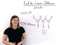 How Do You Find the Common Difference in an Arithmetic Sequence?