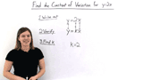 How Do You Find the Constant of Variation from a Direct Variation Equation?