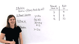 How Do You Write an Equation for Direct Variation from a Table?