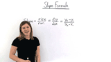 What's the Formula for Slope?