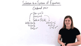 What's a Solution to a System of Linear Equations?