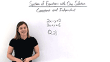 What's a Consistent Independent System of Equations?