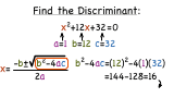 How Do You Find The Discriminant of a Quadratic Equation With 2 Solutions?
