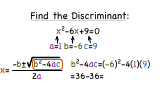 How Do You Find The Discriminant of a Quadratic Equation With 1 Solution?