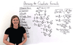 How was the Quadratic Formula Derived?