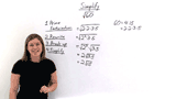 How Do You Simplify Radicals Using the Product Property?