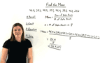 How Do You Find the Mean of a Data Set?