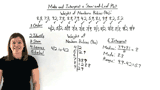 How Do You Make a Stem-And-Leaf Plot?