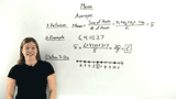 What is the Mean of a Data Set?