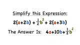 How Do You Simplify an Expression?