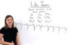 What are Like Terms?