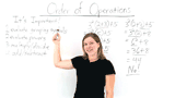 What's the Order of Operations?
