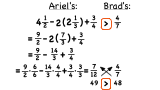 How Do You Solve a Word Problem That Compares Two Fractions?