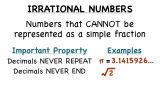 What's an Irrational Number?