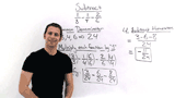How Do You Subtract Fractions with Different Denominators?