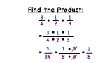 How Do You Multiply Fractions?