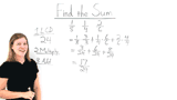 How Do You Add Fractions with Different Denominators?