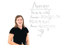 How Do You Find an Average?