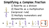 How Do You Simplify a Fraction Over a Fraction?