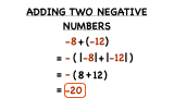 How Do You Add Two Negative Numbers?