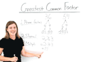 How Do You Find the Greatest Common Factor of Two Numbers Using Prime Factorization?