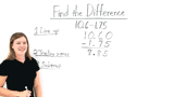 How Do You Subtract Decimals?