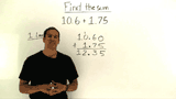 How Do You Add Decimals?