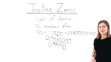 What are Trailing Zeros?
