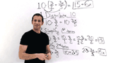 How Do You Distribute With Whole Numbers and Fractions?