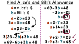 How Do You Solve a Word Problem Using Two Equations?