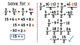 How Do You Solve an Equation with Variables on Both Sides and Fractions?