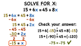 How Do You Solve an Equation with Variables on Both Sides?