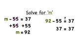 How Do You Solve an Equation Using Addition?