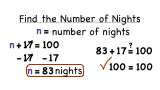 How Do You Solve a Word Problem with an Equation Using Subtraction?