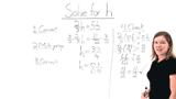 How Do You Solve an Equation Where You're Multiplying Fractions?