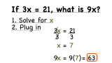 How Do You Use the Solution from an Equation to Evaluate an Expression?