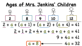 How Do You Use an Equation with Consecutive Numbers to Solve a Word Problem?