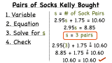 How Do You Solve a Word Problem Using a Two-Step Equation with Decimals?