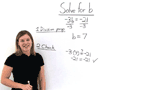 How Do You Solve an Equation Using Division?