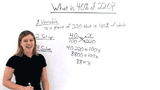 How Do You Use a Proportion to Find a Part of a Whole?