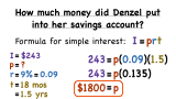 How Do You Use the Formula for Simple Interest?