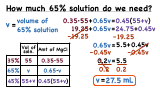 How Do You Figure Out the Volume of a Solution Using Percents?